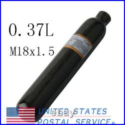 0.37L CE 30Mpa Carbon Fiber Tank 4500psi Paintball Cylinder For Airgun Refilling