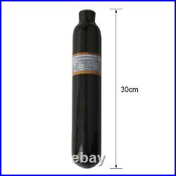 0.37L CE 30Mpa Carbon Fiber Tank 4500psi Paintball Cylinder For Airgun Refilling