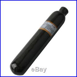 0.37L Carbon Fiber Cylinder 4500Psi M18x1.5 Paintball Tank With Valve For Airgun