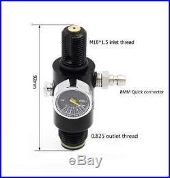 0.5L 4500psi Carbon Fiber Paintball Tank Air Fill Station Regulator for PCP Game