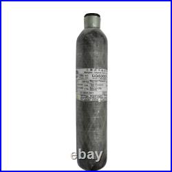 0.5L 500cc 4500PSI 30MPA Carbon Fiber Cylinder Diving Steel Bottle Tank M181.5