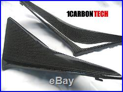 03 04 2003 2004 Honda Cbr 600rr Carbon Fiber Lower Tank Panels