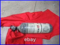 04/2012 Scott 30 Minute 4500psi Carbon Fiber SCBA Cylinder Bottle Air Tank