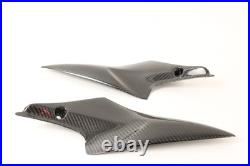 06-07 Suzuki GSXR750 GSXR600 Carbon Fiber Tank Seat Side Trim Cover Set