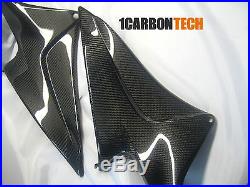 07 08 09 10 11 12 2010 2011 2012 Honda Cbr 600rr Carbon Fiber Lower Tank Panels