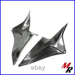 07-12 Honda CBR600RR Carbon Fiber Left Right Gas Tank Panels Set Pair Trim