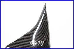 07-12 Honda CBR600RR Carbon Fiber Left Right Gas Tank Panels Set Pair Trim