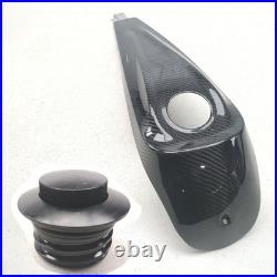 07-13 Harley Davidson Road Glide FLTRX ADVANBLACK Carbon Fiber Tank Cover