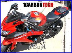 08 09 2008 2009 2010 Suzuki Gsxr 600 750 Carbon Fiber Lower Tank Panels