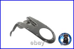 08-14 Ducati Monster 696 796 1100 Carbon Fiber Tank Trim Gas Cap Cover