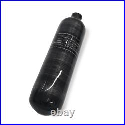 1.1L Carbon Fiber Cylinder Mini Scuba Bottle High Pressure Tank 4500Psi 300Bar