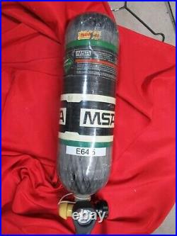 10/2015 MSA Carbon SCBA Cylinder Tank bottle CURRENT HYDRO 2020 FIREFIGHTER AIR