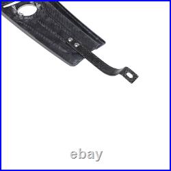 100% Black Carbon Fiber Gas Tank Dash Panel Console for Harley Road King FLHR