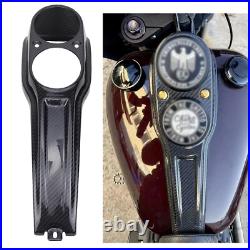 100% Carbon Fiber Dash Fuel Tank Panel Cover for Harley 2018-21 Low Rider FXLRS