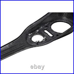 POWERJAMES Carbon Fiber Tank Dash Panel Cover For Harley Dyna Street Bob FXDB FXDB/I 2013-2017