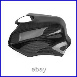 100% Carbon Fiber Motorcycle Full Tank Cover Gloss Black For Yamaha R1 2015+