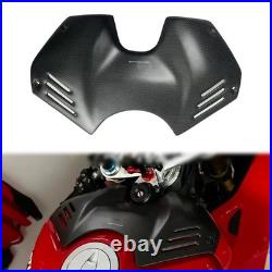 100% Carbon Fiber Tank Battery Cover Fit For Ducati Streetfighter V4 2020-2023