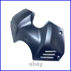 100% Carbon Fiber Tank Battery Cover Fit For Ducati Streetfighter V4 2020-2023