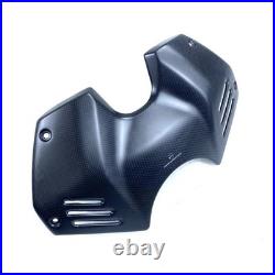 100% Carbon Fiber Tank Battery Cover Fit For Ducati Streetfighter V4 2020-2023