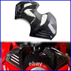 100% Carbon Fiber Tank Battery Cover For Ducati Panigale V4 V4S V4R 2018-2021