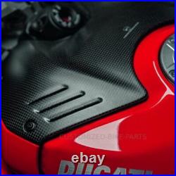 100% Carbon Fiber Tank Battery Cover For Ducati Panigale V4 V4S V4R 2018-2021