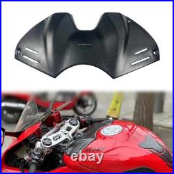 100% Carbon Fiber Tank Battery Cover For Ducati Panigale V4 V4S V4R 2022-2024