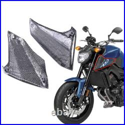 100% Carbon Fiber Tank Fairing Air Intake Cover For 2013-2016 Yamaha MT-09 FZ09