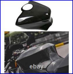 100% Carbon Fiber Tank Fuel Cover Fairings For Yamaha YZF R1 R1M R1S 2015-2024