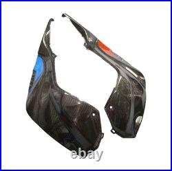 100% Carbon Fiber Tank Side Fairings Panels Cover For BMW M S1000RR 2019-2025