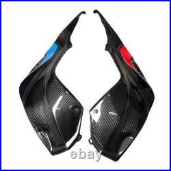 100% Carbon Fiber Tank Side Fairings Panels Cover For BMW M S1000RR 2019-2025