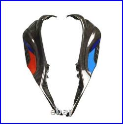 100% Carbon Fiber Tank Side Fairings Panels Cover For BMW M S1000RR 2019-2025