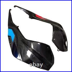 100% Carbon Fiber Tank Side Fairings Panels Cover For BMW M S1000RR 2019-2025
