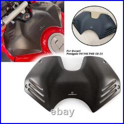 100% Carbon fiber Tank Battery Cover Guard For Ducati Panigale V4 V4S V4R 18-21