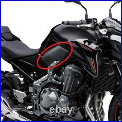 100% Real Carbon Fiber Tank Side Panel Cover, Glossy Twill For 2017- 2024 Z900