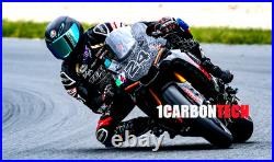 100% Real Forged Carbon Fiber Tank Cover Extender 2015-2026 Yamaha Yzf R1