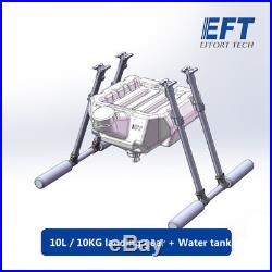 10L Water tank with Carbon fiber landing gear stand for Agricultura drone UAV