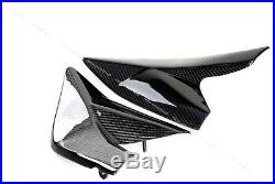 2002-2007 Cagiva Xtra Raptor 1000 Carbon Fiber Underseat Tank Side Panels