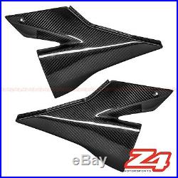 2004 2005 Ninja ZX-10R Gas Tank Side Trim Knee Cover Fairing Cowl Carbon Fiber