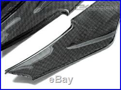 2005 2006 Kawasaki ZX6R ZX 6R Carbon Fiber Side Tank Panels 1x1 Plain