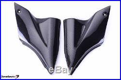 2006-2007 ZX-10R ZX10R 100% Carbon Fiber Tank Side Cover Panel Seat Fairing Trim
