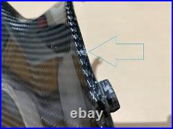 2007-2012 CBR600RR Carbon Fiber Gas Tank Side Knee Cover Panel Trim Fairing Cowl
