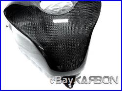 2007 2012 Honda CBR600RR Carbon Fiber Tank Cover 1x1 plain weave