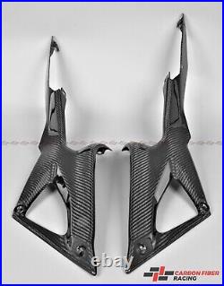 2007-2013 Ducati 848, 1098, 1198 Tank Side Panels 100% Carbon Fiber