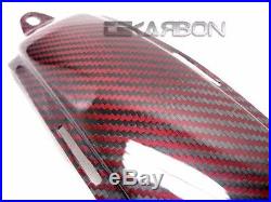 2008 2014 Ducati Monster 696 1100 796 Carbon Fiber Lower Tank Cover Red Ed