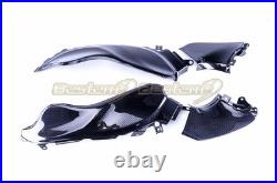 2008-2017 Hayabusa Carbon Fiber Tank Side Cover Trim Fairing Twill -OPEN BOX