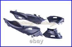 2008-2017 Hayabusa Carbon Fiber Tank Side Cover Trim Fairing Twill -OPEN BOX