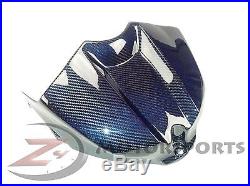 2009-2014 R1 Gas Tank Air Box Front Cover Panel Cowl Fairing Carbon Fiber Blue