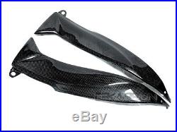 2009 2015 Suzuki GSXR 1000 Carbon Fiber Side Tank Panels- 1x1 plain weaves