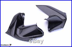 2010-2014 Multistrada 1200 Carbon Fiber Knee Fairing Tank Side Cover Panel Trim