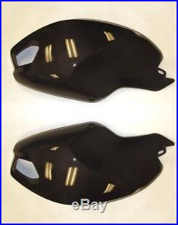 2011 2012 2013 Ducati Monster 696 Side Tank Covers Panels Carbon Fiber Fibre